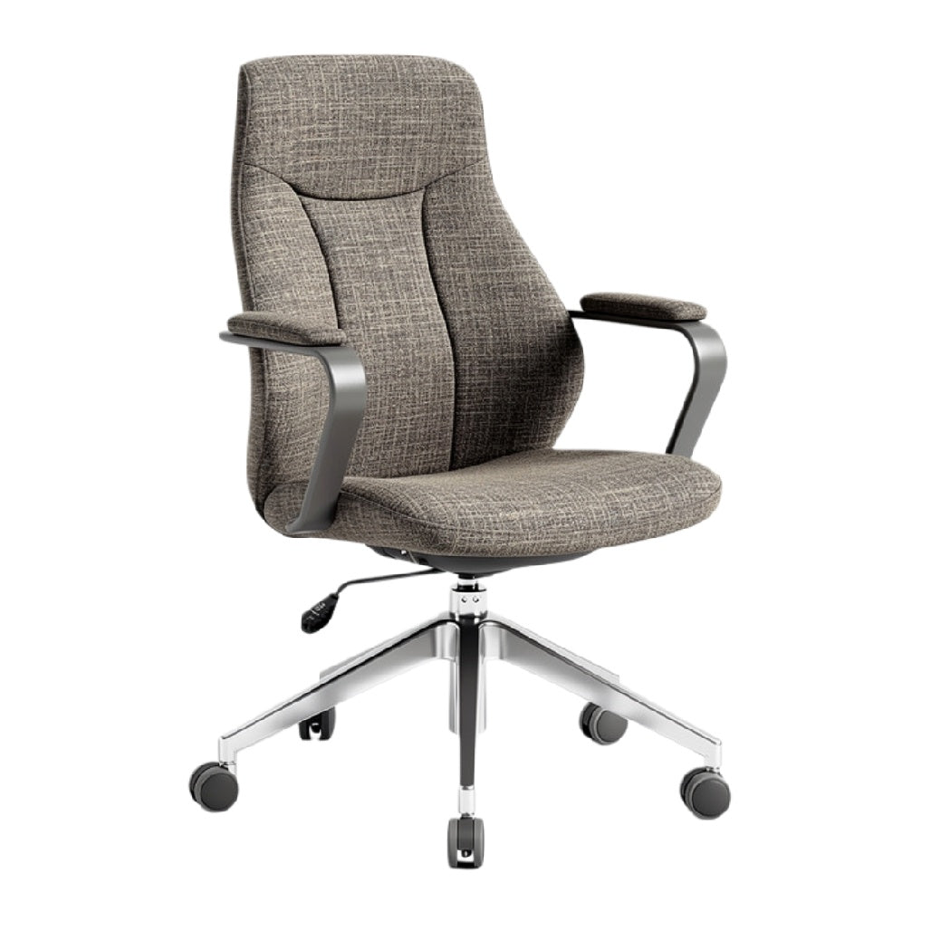 **Krzesło biurowe ergonomiczne z regulacją wysokości i kółkami**